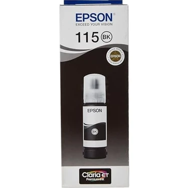 Skygo Epson 115 Ecotank Pigment Siyah Mürekkep