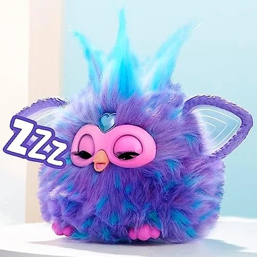 Skygo Furby Mor Interaktif Pelüş Oyuncak - Ingilizce