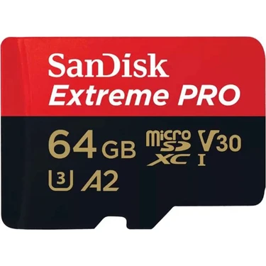 2 Adet Sandisk Extreme Pro Micro Usd 64