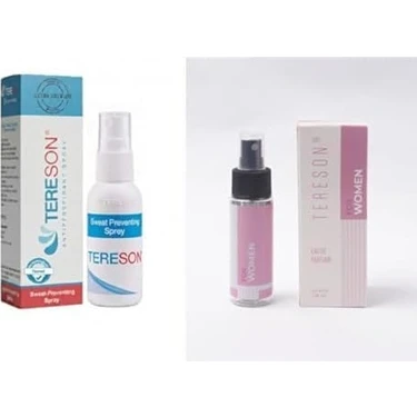 Skygo Tereson Terleme Önleyici Antiperspirant Sprey 50 ml + Tereson Good Edp Kadın Parfüm 50