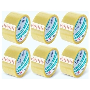 Mabeyn 45 mm x 40 mt Şeffaf Koli Bandı Akrilik 6