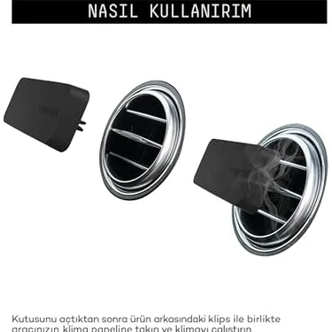 Mabeyn Vavana Araba Klima Kokusu - Flat Oto Kokusu | Bpa ve Sıvı Içermez | 60 Gün Etkili Araç