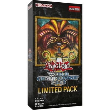 Mabeyn Yu-Gi-Oh! Tcg - Limited Pack World Championship 2025 Kart Paketi (10