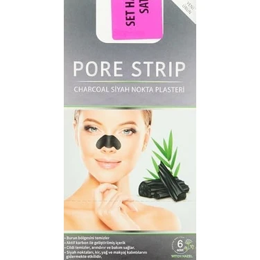 Mabeyn Stopever Charcoral Pore Strip (6 x 6 Adet) ve Clearly Spot Patch