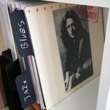 Mabeyn Plak Ayracı (5 Adet) (Siyah Mdf, 12"