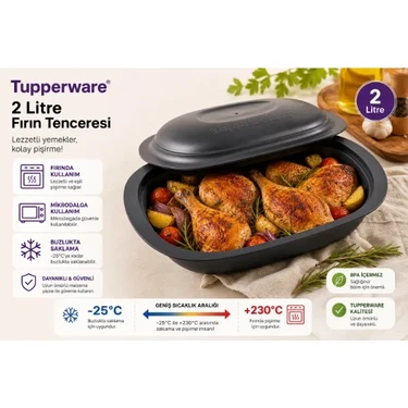 Tupperware Ultra Pro 2 Litre Fırın Kabı Fiyatı