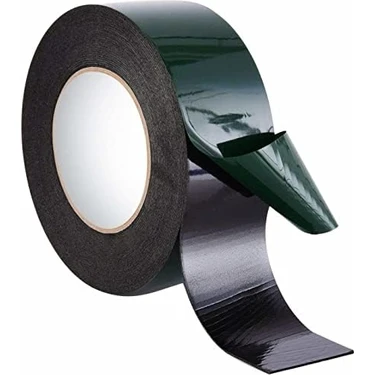 Assess Store Çift Taraflı Köpük Bant Eva Montaj Bandı Siyah 48 mm x 10