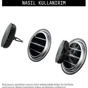 Assess Store Vavana Spin Araba Klima Kokusu - Profesyonel Otomobil Kokusu | Bpa & Sıvı Içermez | 90