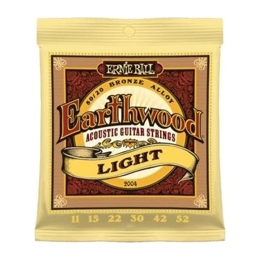 Ernie Ball Earthwood Akustik Gitar Teli P02004 80/20 Bronze 0.11 - 0.52 ABD