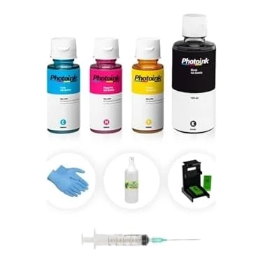 Assess Store Ink Deskjet 2600/2620/2630/2632/2633 304 Için Plus Kartuş Dolum Seti 4