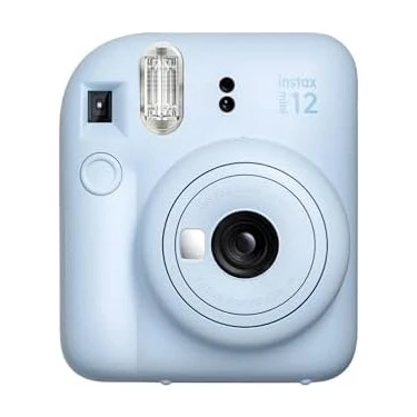 Assess Store Mini 12 Mavi Fotoğraf Makinesi-Çerçeve ve 10'lu Mini Film