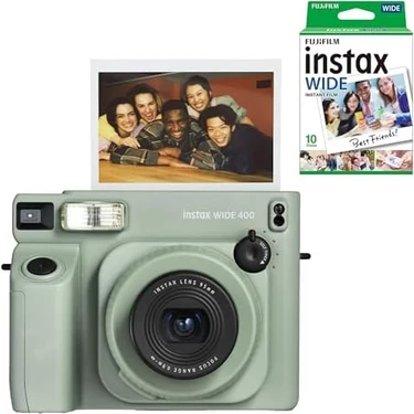 Assess Store Wide 400 Yeşil Fotoğraf Makinesi ve 10'lu