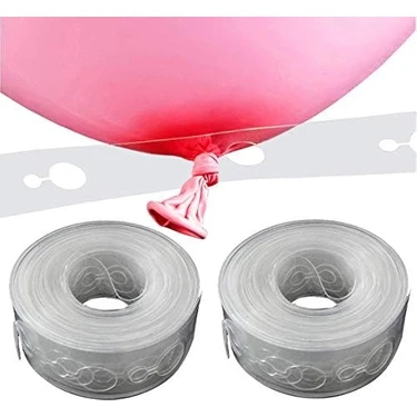 Assess Store Toys - 2 Adet Plastik Balon Zinciri Aparatı, Balon Şeridi, Balon Kemeri 5