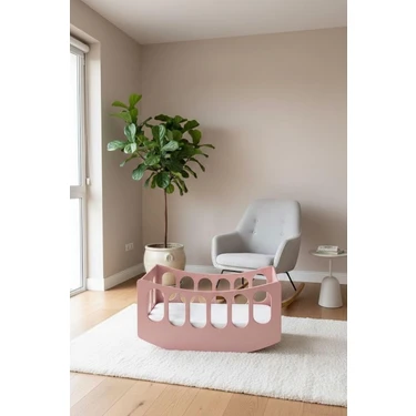 Assess Store Arion Kids Beşik -%100 Mdf - Sallanabilir Beşik-