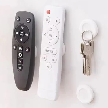 Assess Store Sunup SN-26320 Mıknatıslı Mini Kumanda Tutucu Yapışkanlı Manyetik Askı Aparatı (Ev,