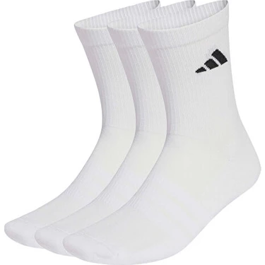 Adidas C Ess Crw 3p Beyaz Çorap (3 Çift) Erkek Kullanımı İçin Konforlu ve Dayanıklı