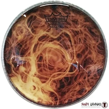 Darbuka Derisi - 9 Inç Skyndeep Cleartone, Sarı Duman