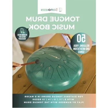 Diatonik Tongue Drum Için 50 Meditasyon ve Yoga Parçası Notaları