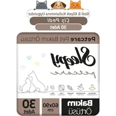 Esranın Dünyası 60X90 cm 30 Adet Pet Bakım Örtüsü, Pratik ve Kullanışlı