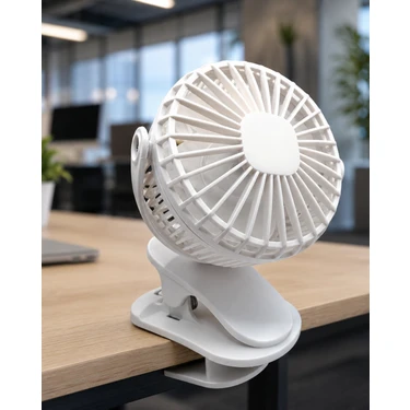 Zenvia 360 Derece Dönebilen Mandallı Şarjlı Mini Masa