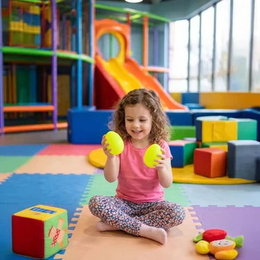 Midex ORF-MT8YL Örf Aletleri Plastik Sarı Yumurta Marakas Müzikal Titreme 2 Adet