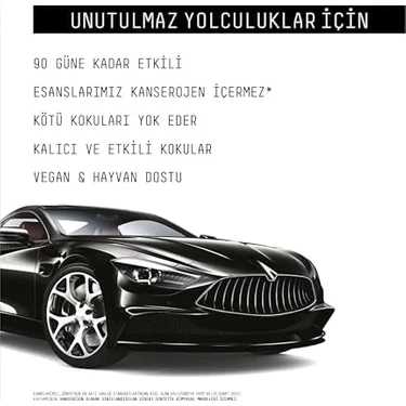 Vavana Kağıt Araba Kokusu, Asma Oto Kokusu | 30 Gün Etkili | Araç Içi Koku Giderici