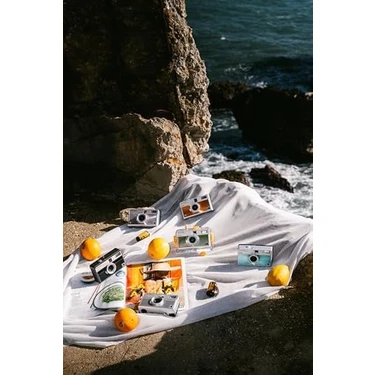 Kodak Ektar H35N Yarım Çerçeve Film Kamera Premium KITI,35MM Yeniden Kullanılabilir,su Geçirmez