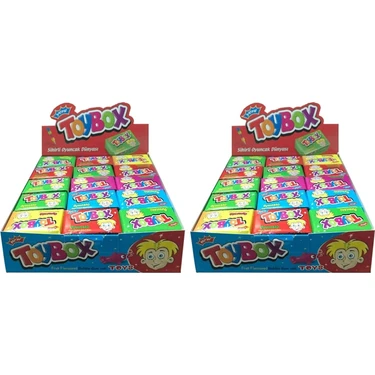 Toybox Oyuncak Dolu Sakız Kutusu 30 x 5 G (2