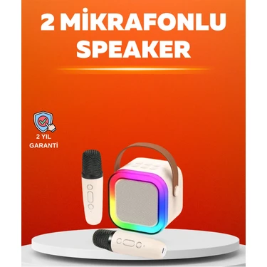 TKÇ Ses Efektli Mikrofonlu Kablosuz Karaoke