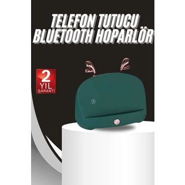 TKÇ Bluetooth Hoparlör Uzun Pil Ömrü Yüksek Ses Kaliteli Kablosuz Telefon