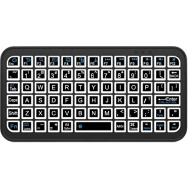 Esranın Dünyası Rgb Işıklı Kablosuz Mini Klavye 10 mm Ince Gövde -