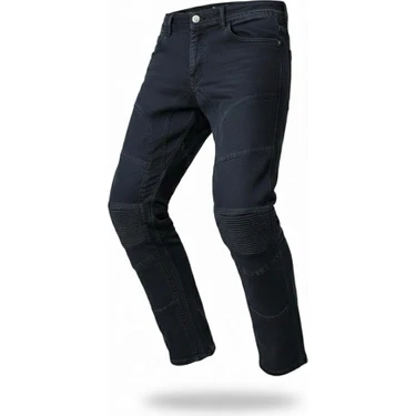 Dublin 2 Mavi Kevlar Motosiklet Kot Pantolonu