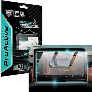FourForce 2024-2025 Kodiaq 13 Inch Navigasyon Için 9h Nano Ipg Proactive Ekran Koruyucu, Pürüzsüz