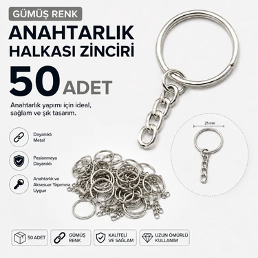 GEEN Boş Zincir Halka Anahtarlık 50