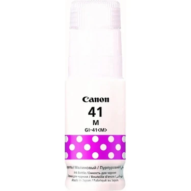 Canon GI-41M Magenta Kırmızı Şişe Mürekkep 