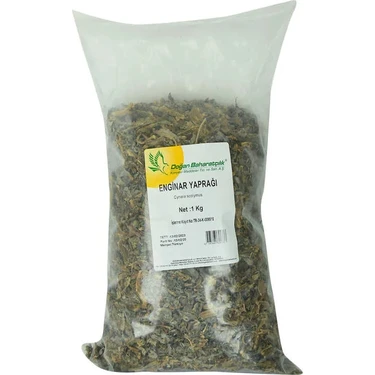 TeknoKapsül Doğal Enginar Yaprağı 1000 gr