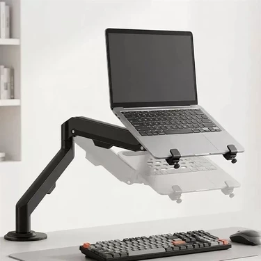 TeknoKapsül PM-27096 Profesyonel Amortisörlü 2'si 1 Arada Laptop Monitör