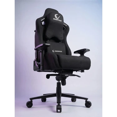 Rampage KL-R21 Grand Serıes Üst Seviye Terletmez Kumaş Siyah Gaming Oyuncu