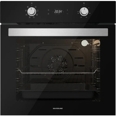 Silverline BO6504B01 S4 Ankastre Fırın 70 lt Hacim 8 Programlı Enerji Tüketimi 1.9 kWh