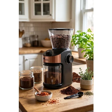 Any Morning SH25836B Dijital Zamanlayıcılı 25 Öğütme Ayarlı Elektrikli Kahve Öğütücü ​​​​​​​200