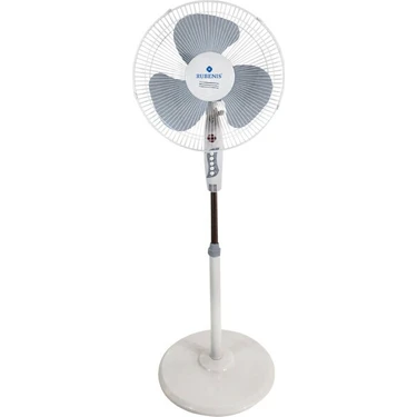 Rubenis RBA-05 Ayaklı Vantilatör 55 W Güç ile Sessiz Çalışma ve Korumalı Metal