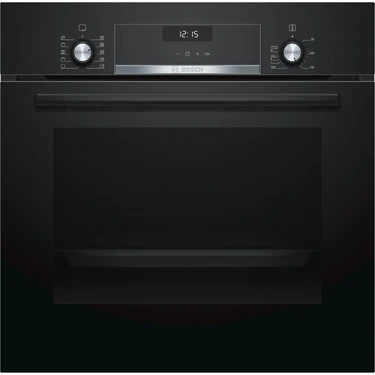 Bosch HBJ558YB0T Ankastre Fırın 66 lt Hacim 8 Programlı Enerji Tüketimi 0.98 kWh/Çevrim Siyah