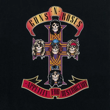 【完備品】APPETITE FOR DESTRUCTION GUNS 'N' ROSES - APPETITE FOR DESTRUCTION