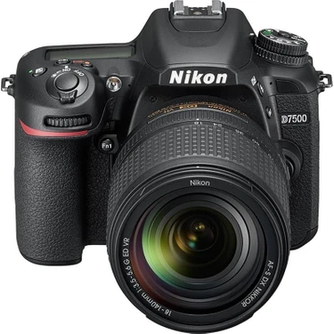 Nikon D7500 20,9MP Fotoğraf Çözünürlüğü 18-140mm Lensli Dijital Fotoğraf Makinesi 3,2 inç