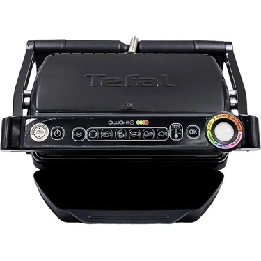 Tefal Optigrill  Siyah Akıllı Izgara ve Tost Makinesi  Kusursuz Pişirme Deneyimi! 6 Otomatik