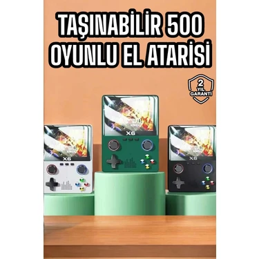 İlk El Grup Şarjlı El Atarisi 3.5 Inç Ekran Kitap Okuma, Müzik Dinleme ve Video