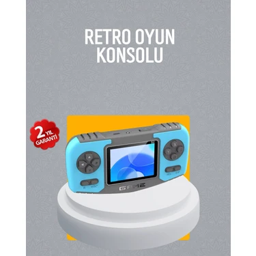İlk El Grup Mini Arcade Oyun Konsolu Hafif Taşınabilir Çocuk