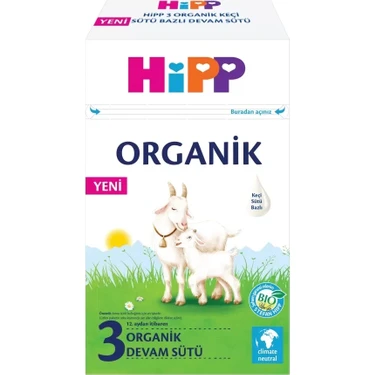 Esranın Dünyası 3 Organik Keçisütü Bazlı Bebek Devam Sütü 400