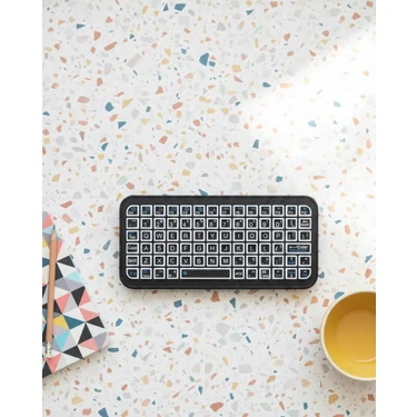 Uravas Store Kompakt Siyah Rgb Işıklı Bluetooth Mini