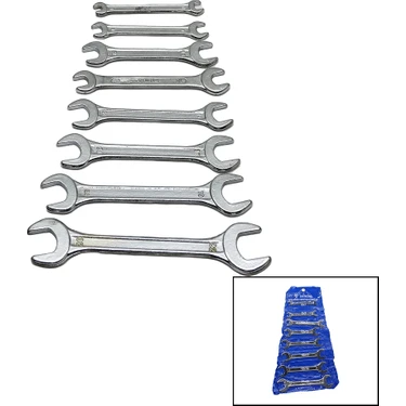 Tios Shop Krm 8 Parça  Ağzı Açık 6-22MM Anahtar Takımı (5047)